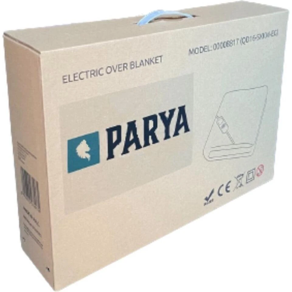 Parya Elektrische Deken - 2 PACK - Bovendeken - Onderdeken - Warmte Deken - 2 10 Parya Elektrische Deken - 2 PACK - Bovendeken - Onderdeken - Warmte Deken - 2 - Afbeelding 8