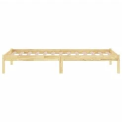 VidaXL - Bed Frame Met Lattenbodem - Naturel - Massief Grenenhout - 90x190 Cm 12 VidaXL - Bed Frame Met Lattenbodem - Naturel - Massief Grenenhout - 90x190 Cm -Bedden Bij Leen Bakker 0724a8bfeef94ce48417eeb6d5319736