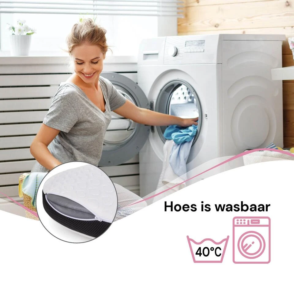 Vitapur Hoofdkussen - Hoofdkussen Nekklachten - 45x54 Cm 5 Vitapur Hoofdkussen - Hoofdkussen Nekklachten - 45x54 Cm - Afbeelding 3