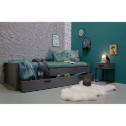 WOOOD Morris Bed Incl. Bedlade/Lattenrol - Grenen - Leem - 90x200 20 WOOOD Morris Bed Incl. Bedlade/Lattenrol - Grenen - Leem - 90x200 -Bedden Bij Leen Bakker 0bcf26127ec4445ca92cbb788073c869