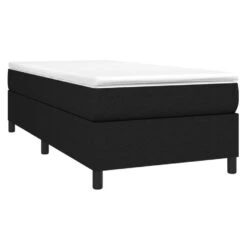 VidaXL - Bed Frame Zonder Matras - Zwart - Stof - 90x200 Cm -Bedden Bij Leen Bakker 0d36b4304a5c4752b969626ce7c6de47