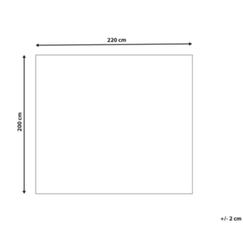 SURMI - Bedsprei - Bruin - 200 X 220 Cm - Polyester 6 SURMI - Bedsprei - Bruin - 200 X 220 Cm - Polyester - Afbeelding 4