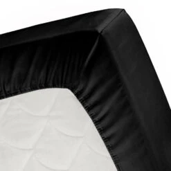 Cinderella Sundays - Hoeslaken (tot 25 Cm) - Satijn - 180x220 Cm - Black 5 Cinderella Sundays - Hoeslaken (tot 25 Cm) - Satijn - 180x220 Cm - Black -Bedden Bij Leen Bakker 1000030014 0101