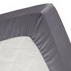 Cinderella Sundays - Hoeslaken (tot 30 Cm) - Satijn - 160x220 Cm - Anthracite 5 Cinderella Sundays - Hoeslaken (tot 30 Cm) - Satijn - 160x220 Cm - Anthracite -Bedden Bij Leen Bakker 1000030232 0101