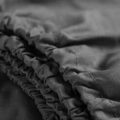 Cinderella Weekend - Hoeslaken (tot 35 Cm) - Katoen - 90x210 Cm - Anthracite -Bedden Bij Leen Bakker 1000030233 0102