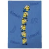 Minions Beddensprei Banana - 140 X 200 Cm - Polyester -Bedden Bij Leen Bakker 1000033058