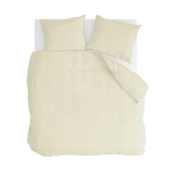 Walra - Dekbedovertrek Vintage Cotton - 240x220 Cm - Geel