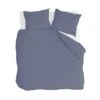 Walra - Dekbedovertrek Vintage Cotton - 200x220 Cm - Blauw -Bedden Bij Leen Bakker 1000034105