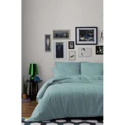 Damai Dekbedovertrek Uni Katoen Mineral-140x200/220