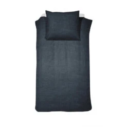 Cinderella Dekbedovertrek Lyn - Katoen - 140x200/220 Cm - Anthracite