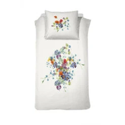 Cinderella Dekbedovertrek Iris - Satijn - 140x200/220 Cm - Off White