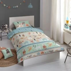 Good Morning Dekbedovertrek "Play" - Multi - (120x150 Cm) -Bedden Bij Leen Bakker 1000035932 0102