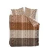 Ariadne At Home Dekbedovertrek Snug Bruin-Lits-jumeaux (240 X 200/220 Cm) -Bedden Bij Leen Bakker 1000045172