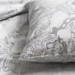 Cinderella Charon - Dekbedovertrek - Katoen - 140x200/220 Cm - Anthracite -Bedden Bij Leen Bakker 1000055056 0103