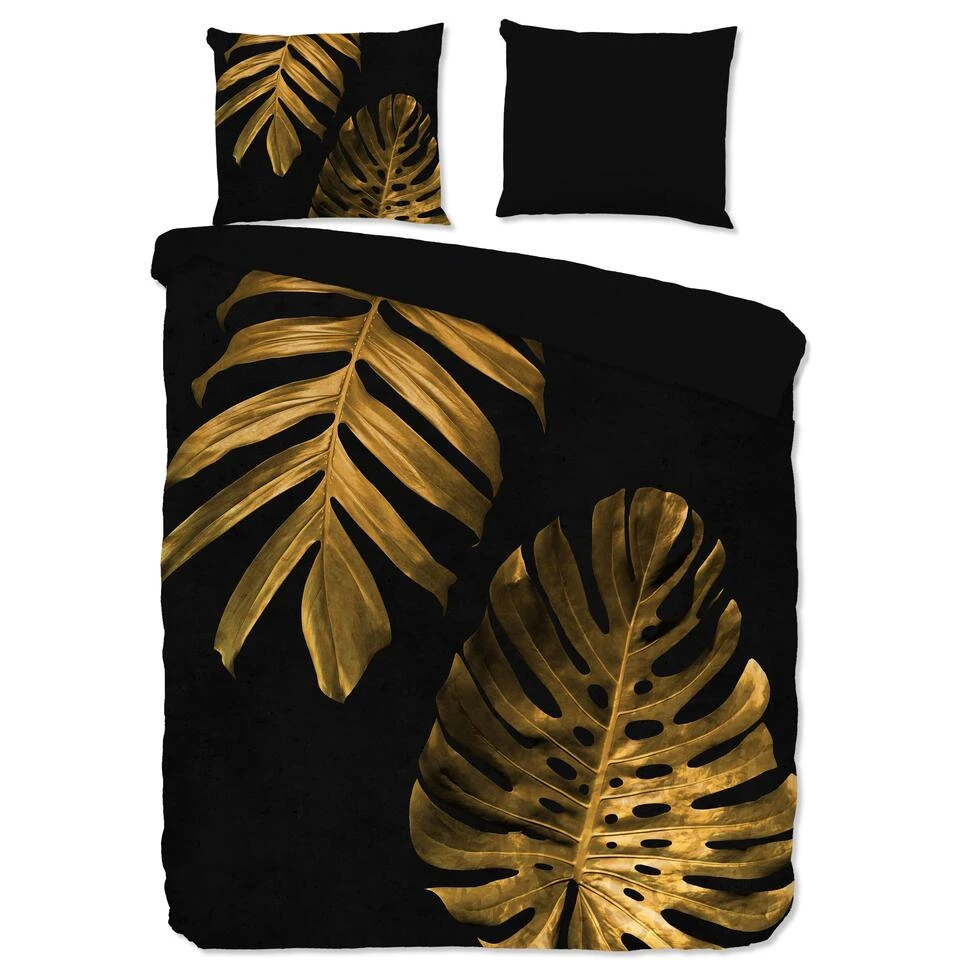 Pure Dekbedovertrek "Kimberly" - Zwart - (240x220 Cm) 3 Pure Dekbedovertrek "Kimberly" - Zwart - (240x220 Cm)