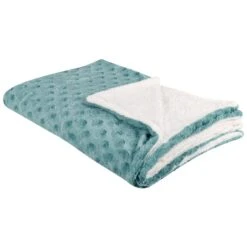 Beliani Sprei KANDILLI - Groen Polyester