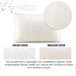 NEO Hybride Memory Foam Kussen - 40x80 Cm -Bedden Bij Leen Bakker 1000081613 0102