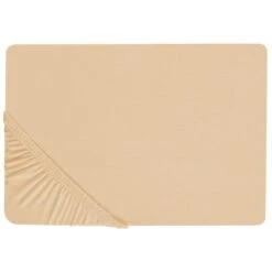 Beliani Laken JANBU - Beige Katoen