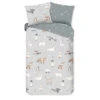 Good Morning Dekbedovertrek "Cira" - Grijs - (140x220 Cm) 1 Good Morning Dekbedovertrek "Cira" - Grijs - (140x220 Cm) -Bedden Bij Leen Bakker 1000098867
