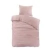 Papillon Dekbedovertrek Brienz Flanel - 140x200/220cm - Roze -Bedden Bij Leen Bakker 1000102517