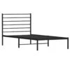VidaXL - Bed Frame Met Hoofdbord - Zwart - Metaal - 90x200 Cm 1 VidaXL - Bed Frame Met Hoofdbord - Zwart - Metaal - 90x200 Cm -Bedden Bij Leen Bakker 1000113915
