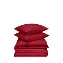 De Witte Lietaer Dekbedovertrek Laura Burgundy - 200 X 200/220 Cm - Flanel