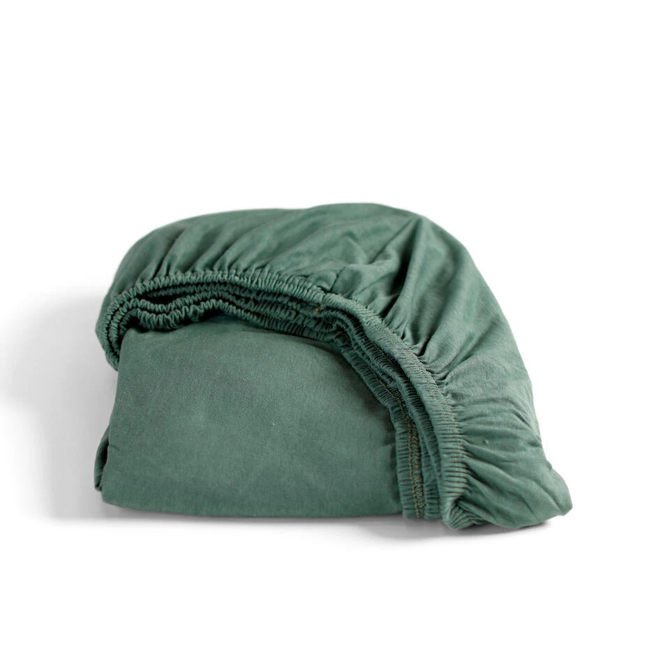 Cinderella - Hoeslaken (tot 25 Cm) - Jersey - 180X220 & 200/200 - Green 3 Cinderella - Hoeslaken (tot 25 Cm) - Jersey - 180X220 & 200/200 - Green