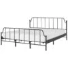 MAURESSAC - Tweepersoonsbed - Zwart - 180 X 200 Cm - Metaal -Bedden Bij Leen Bakker 1000138287