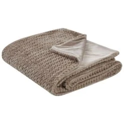 SURMI - Bedsprei - Bruin - 200 X 220 Cm - Polyester