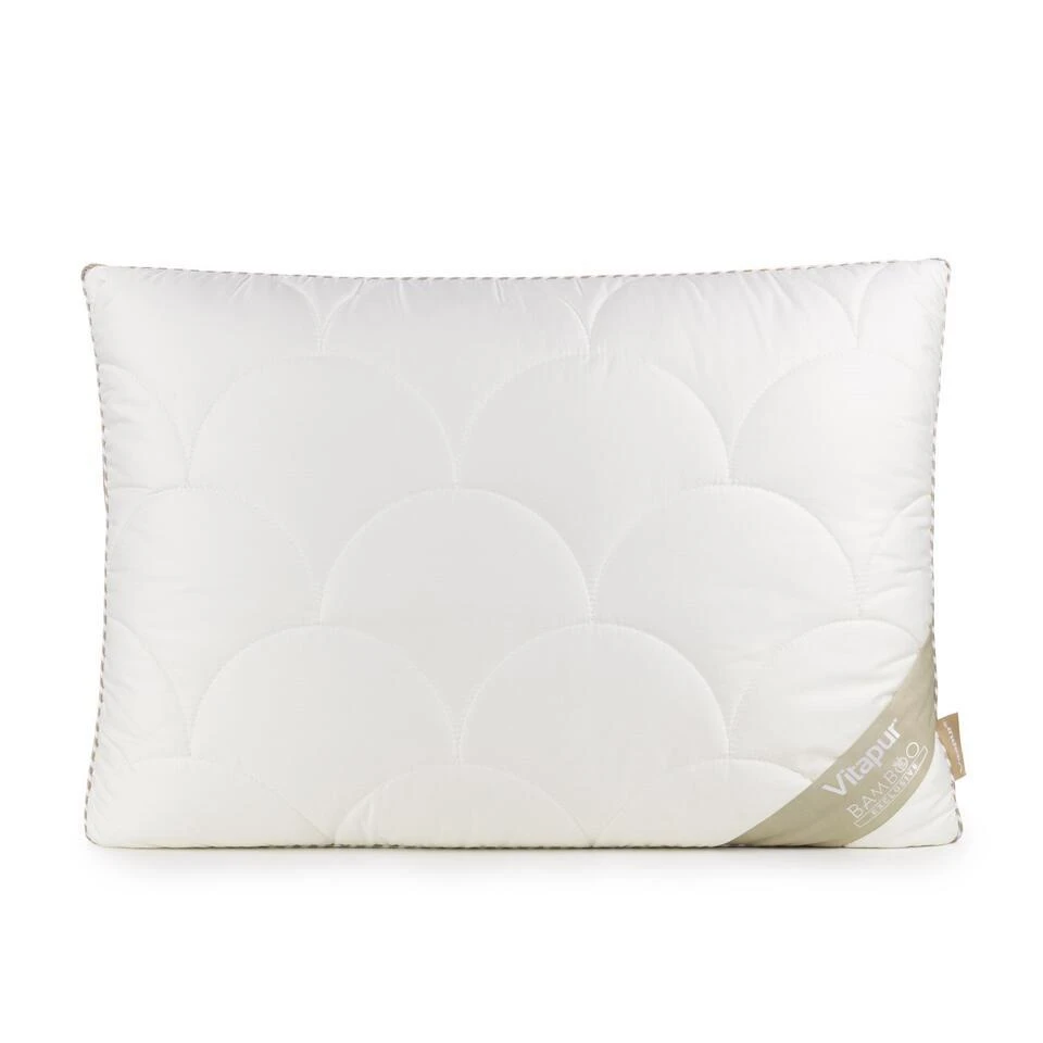 Vitapur Kussen - Bamboe Hoofdkussen - Wasbaar - 50x70 Cm 3 Vitapur Kussen - Bamboe Hoofdkussen - Wasbaar - 50x70 Cm