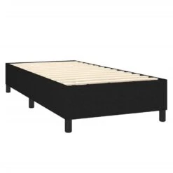 VidaXL - Bed Frame Zonder Matras - Zwart - Stof - 90x200 Cm