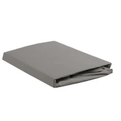 Ambiante Katoen - Topper Hoeslaken - 140x200 - Grijs