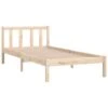 VidaXL - Bed Frame - Bruin - Grenenhout - 90 X 200 Cm -Bedden Bij Leen Bakker 1000162901