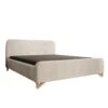 Meubella - Tweepersoonsbed Fortaleza - Beige Stof - 160x200 Cm -Bedden Bij Leen Bakker 1000166083
