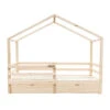 Merkloos HOME DELUXE Kinderbed WOLKENLAND Naturel Met Lades -Bedden Bij Leen Bakker 1000169035