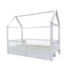 Merkloos HOME DELUXE Kinderbed STAR LAND Wit Met Lades 2 Merkloos HOME DELUXE Kinderbed STAR LAND Wit Met Lades -Bedden Bij Leen Bakker 1000169041