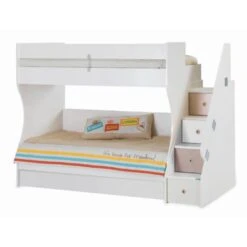 Merkloos Tivoli Stapelbed Kinderbed Met Opbergruimte Kinderkamer 190 X 90 Cm