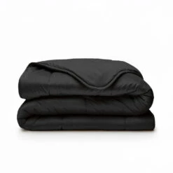 Dekbed Zonder Overtrek – Velvet – Superzacht & Wasbaar – Zwart