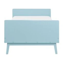 BONNAC - Eenpersoonsbed - Lichtblauw - 90 X 200 Cm - Dennenhout -Bedden Bij Leen Bakker 1026ed712891492e855c152ecd5fb013