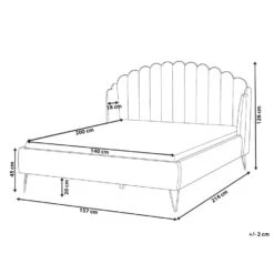 AMBILLOU - Tweepersoonsbed - Groen - 140 X 200 Cm - Fluweel 15 AMBILLOU - Tweepersoonsbed - Groen - 140 X 200 Cm - Fluweel -Bedden Bij Leen Bakker 10dfa626ede24c74b3448fe62c8db649