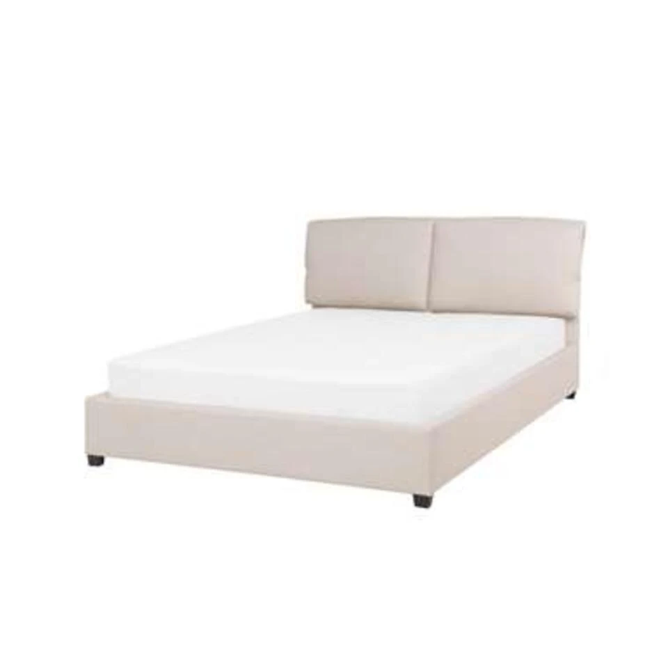 BELFORT - Tweepersoonsbed - Beige - 140 X 200 Cm - Polyester 3 BELFORT - Tweepersoonsbed - Beige - 140 X 200 Cm - Polyester