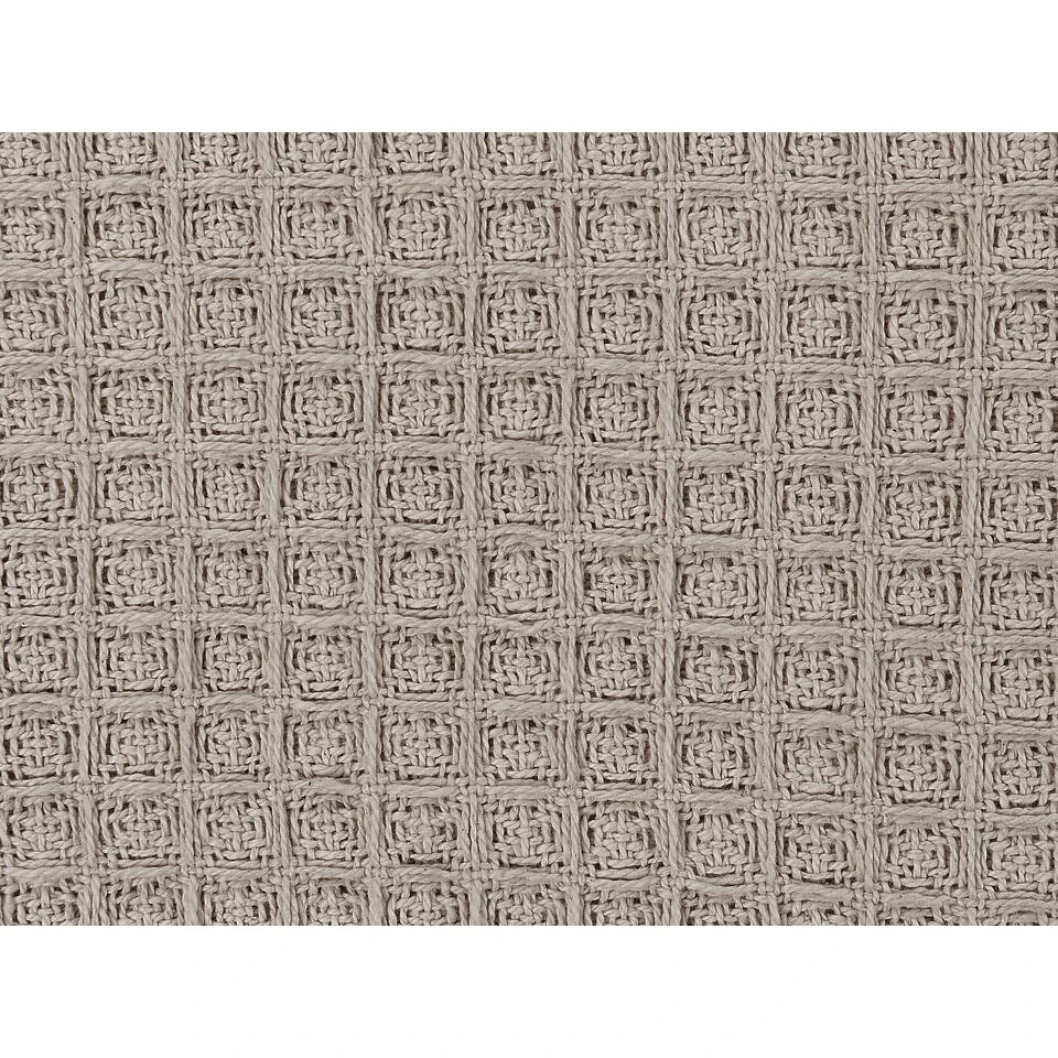 CHAGYL - Bedsprei - Taupe - 200 X 220 Cm - Katoen 7 CHAGYL - Bedsprei - Taupe - 200 X 220 Cm - Katoen - Afbeelding 5