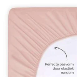 Byrklund - Hoeslaken Katoen - 180x220 Cm - Oud Roze -Bedden Bij Leen Bakker 1163037447 0103
