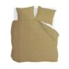 Walra - Dekbedovertrek Basic & Tough - 200x220 Cm - Honing Mosterd 1 Walra - Dekbedovertrek Basic & Tough - 200x220 Cm - Honing Mosterd -Bedden Bij Leen Bakker 1198355313