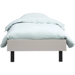 Bed Nova - Kiezelkleur - 90x200 Cm