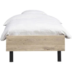 Bed Nova Comfort - Eikenkleur - 90x200 Cm