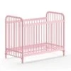 Vipack Babybed Bronxx - 60x120cm - Misty Pink 1 Vipack Babybed Bronxx - 60x120cm - Misty Pink -Bedden Bij Leen Bakker 12109082