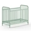 Vipack Babybed Bronxx - 60x120cm - Olijfgroen 2 Vipack Babybed Bronxx - 60x120cm - Olijfgroen -Bedden Bij Leen Bakker 12109085