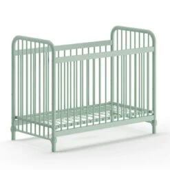 Vipack Babybed Bronxx - 60x120cm - Olijfgroen