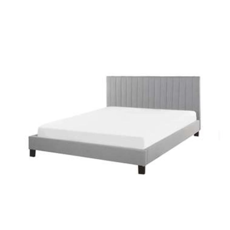 POITIERS - Tweepersoonsbed - Lichtgrijs - 140 X 200 Cm - Polyester 3 POITIERS - Tweepersoonsbed - Lichtgrijs - 140 X 200 Cm - Polyester